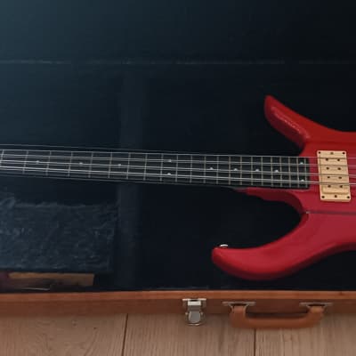 Kramer XL 8 string bass 1980 Red image 18