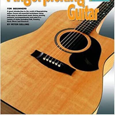 Learn To Play Guitar - Beginner Fingerpicking Book With CD - R5 X- for sale