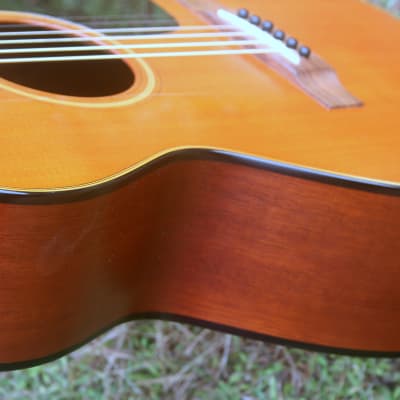 Yairi YF-018B Single O size Acoustic Guitar 2007 - Natural+Hard 