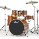 Pearl Export Lacquer 5 Piece Drum Set with Hardware - Honey Amber