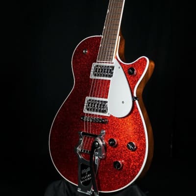 Gretsch G6129T-PE Players Edition Red Sparkle Jet (Actual Guitar) image 8