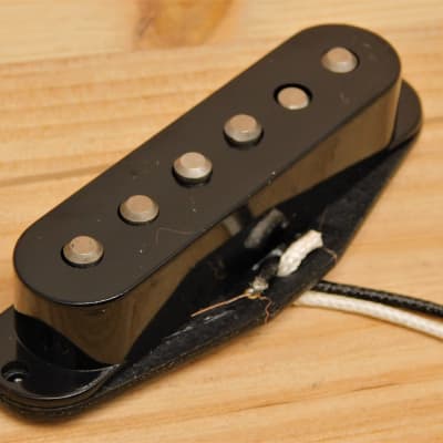 Guitar Madness Premium Alnico II Black Stratocaster® Single Coil Neck For Fender image 4