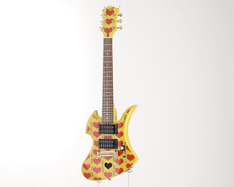 FERNANDES フェルナンデス イエローハート Jr YH-Jr Amazon.co.jp: FERNANDES フェルナンデス ミニエレキギター YH