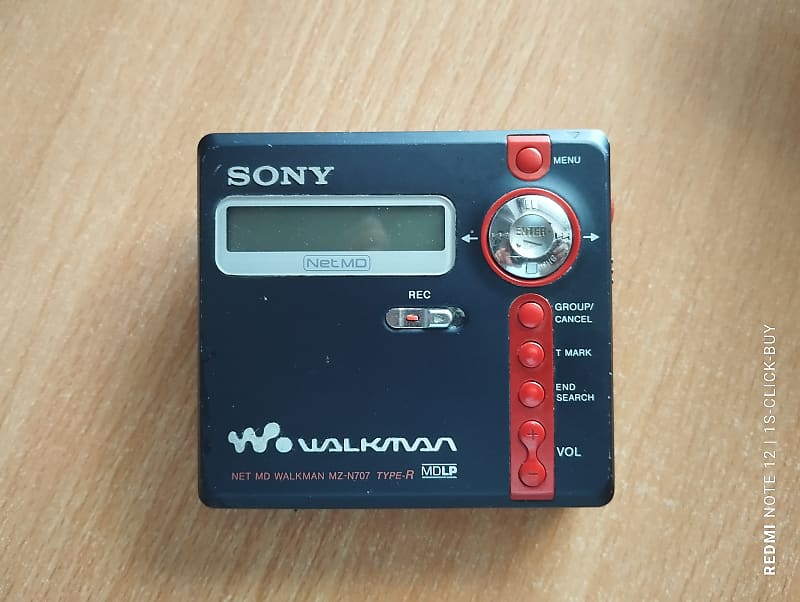 Sony outlet Walkman MZ-N707 Portable Minidisc Recorder Net MD Type-R w/Disc