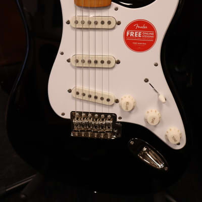 Squier Classic Vibe '50s Stratocaster Maple Fingerboard, Black image 2