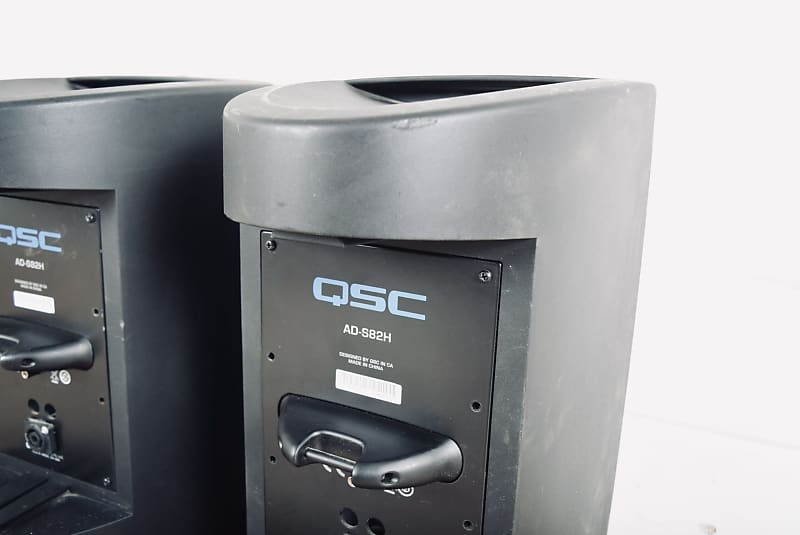 QSC モニタースピーカー 2台セット　AD-S82H QSC モニタースピーカー 2台セット AD-S82H QSC モニタースピーカー 2