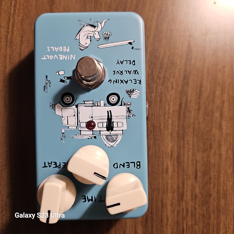 Ninevolt Pedals Relaxing Walrus Delay - Pedal of the Day