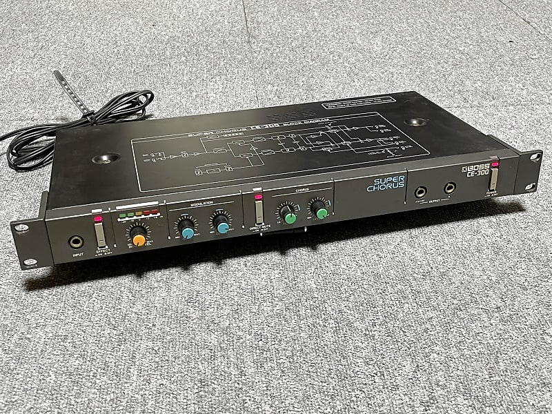 タ*★様 BOSS CE-300 SUPER CHORUS Boss CE-300 Super Chorus (HSR Mar 85)