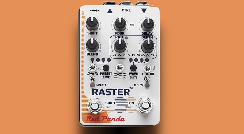 American Made! Red Panda Raster 2 Delay & Pitch Shift | Reverb Canada