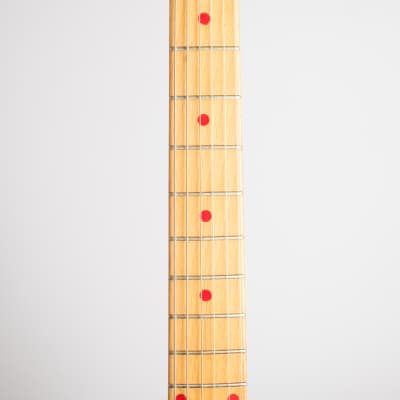 Hohner Zambesi 333 Solid Body Electric Guitar, made by Fenton-Weill (1962), period black hard shell case. image 8