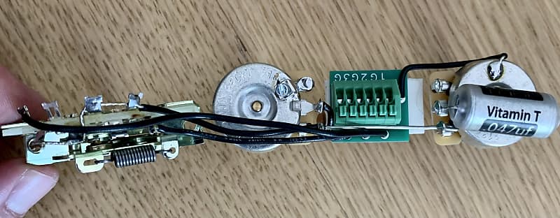 Mojotone Solderless Standard Telecaster Wiring Harness Reverb 2585