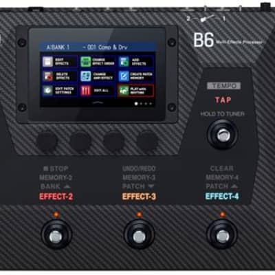 ZOOM B6 Multi-Effects Processor for Bass image 2