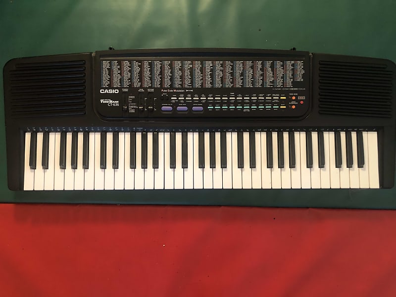 Casio CT-636 61-Key Synthesizer 1986 - Black | Reverb