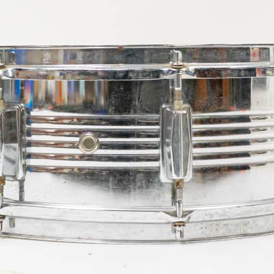 Unbranded 14" x 5.5" Steel Snare Drum Student with Dampener image 3