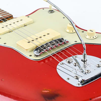 Fender Jazzmaster Factory Dakota Red over Sunburst 1962 image 7