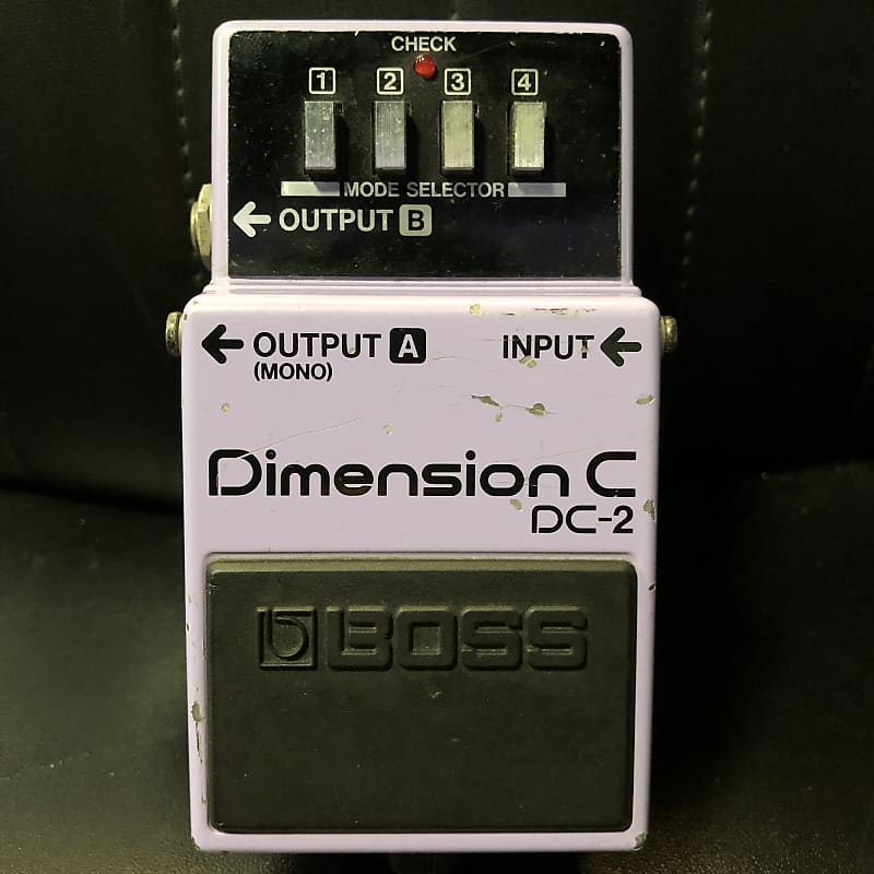 Boss DC-2 Dimension C (Blue Label) 1985 - 1989 - Purple image 1