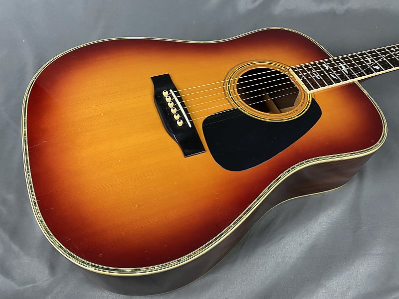 Morris アコースティックギター LF-5 Morris LF-5 - フレット交換、ナット交換、サドル交換、弦高調整
