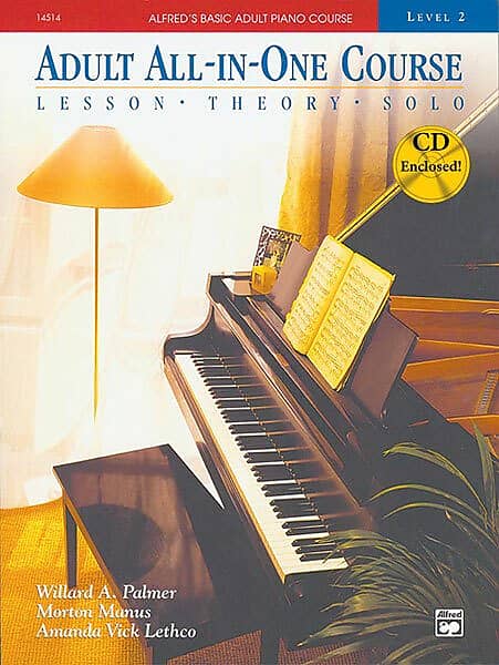 Alfred's Basic Adult All-in-One Course, Book 2: Lesson * Theory * Solo image 1