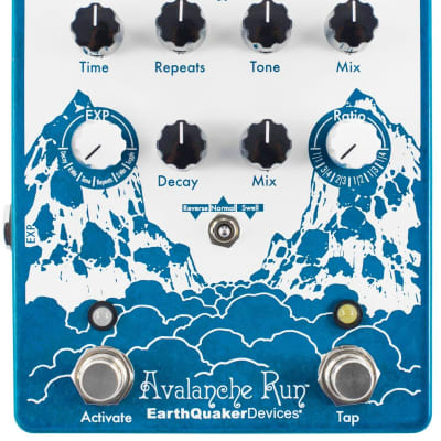 EarthQuaker Devices Avalanche Run Stereo Delay & Reverb with Tap Tempo V2 for sale