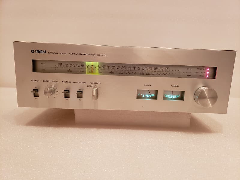 YAMAHA CT-600 FMステレオ/AMチューナー　動作品　レトロ Amazon.co.jp: YAMAHA ヤマハ 日本楽器製造株式会社 CT-600 AM