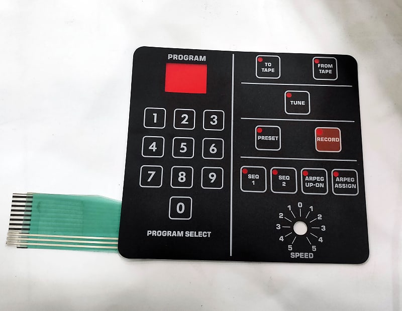 Brand New Sequential Prophet-600 Membrane Control Panel | Reverb