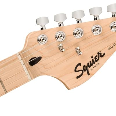Squier Sonic Mustang Electric Guitar, with 2-Year Warranty, Flash Pink, Maple Fingerboard image 5