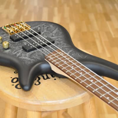IBANEZ SR300EDX BZM Black Ice Frozen Matte / 4-String Bass / SR Deluxe Series / SR300EDX-BZM image 5
