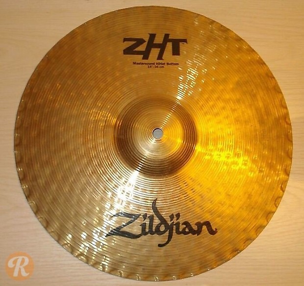 Zildjian 14" ZHT Mastersound Hi-Hat Cymbal (Bottom) image 1