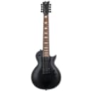 ESP EC-258 8-String Electric Guitar - Black Satin