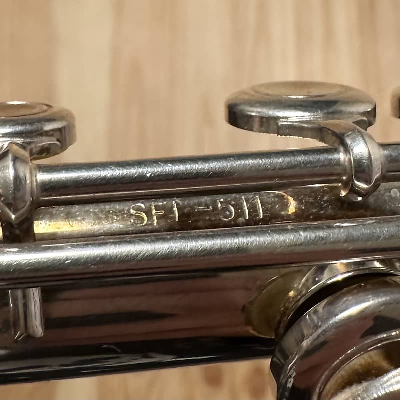 【未使用品】 SFL flute Jupiter 511 Reverb | Silver 80/90s 管楽器・吹奏楽器