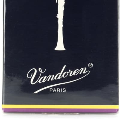 Vandoren CR102 Traditional Bb Clarinet Reed - 2.0 (10-pack) image 1