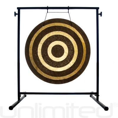 20" to 26" Gongs on the Fruity Buddha Gong Stand - 26" Lunar Flare Gong image 1
