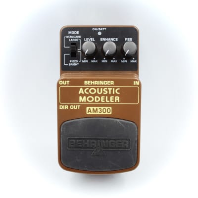 Behringer AM300 Acoustic Modeler Guitar Effect Pedal S1000154604 image 2
