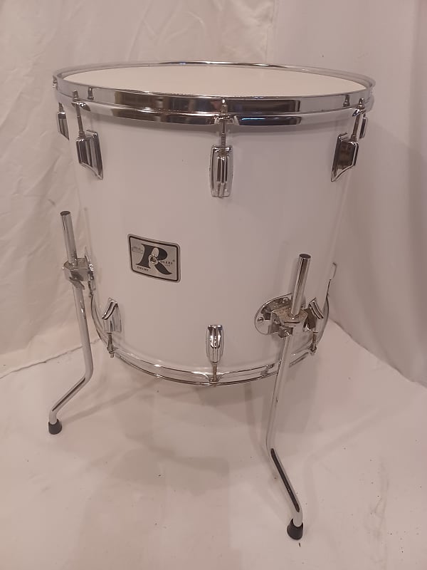 Rogers "Big R" 18" Floor Tom .. New England White .. Mid '70s Reverb