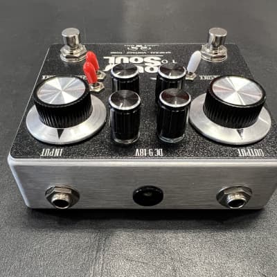 General Vintage Tone Soul to Soul Overdrive pedal  - silver/black SRV image 5