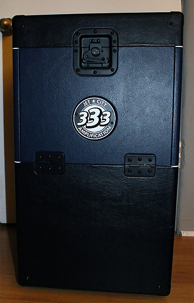 Jet City JetStream 12 ISO 1x12 Isolation Guitar Speaker Cabinet  Black/Blue image 1