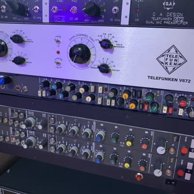 Neve V1 racked channel strip with phantom, EQ, filters and pad image 4