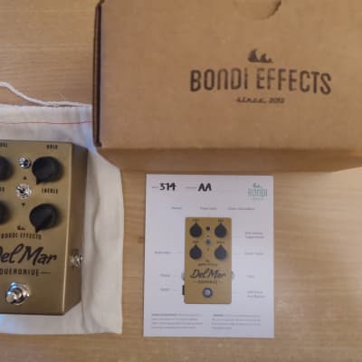 初期型　BONDIE EFFECTS Del Mar Overdrive Bondi Effects Del Mar Overdrive - Vintage King