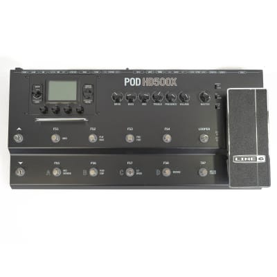 Line 6 POD HD500X Guitar Multi Effects Floor Processor with Power Supply & Case image 2