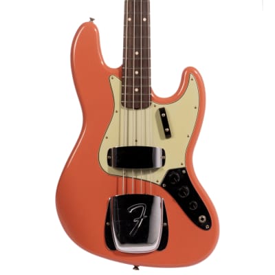 Fender Custom Shop Limited Edition '64 Jazz Bass Journeyman Relic, Super Faded Aged Tahitian Coral image 1