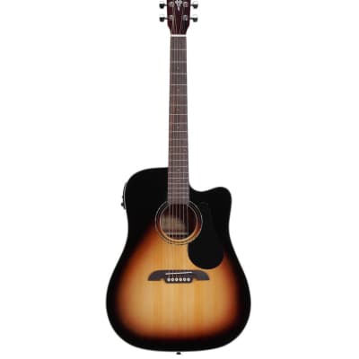 (USED) Alvarez - RD26CESB Regent Series - Dreadnought Acoustic-Electric Guitar - Sunburst - Deluxe Gigbag for sale