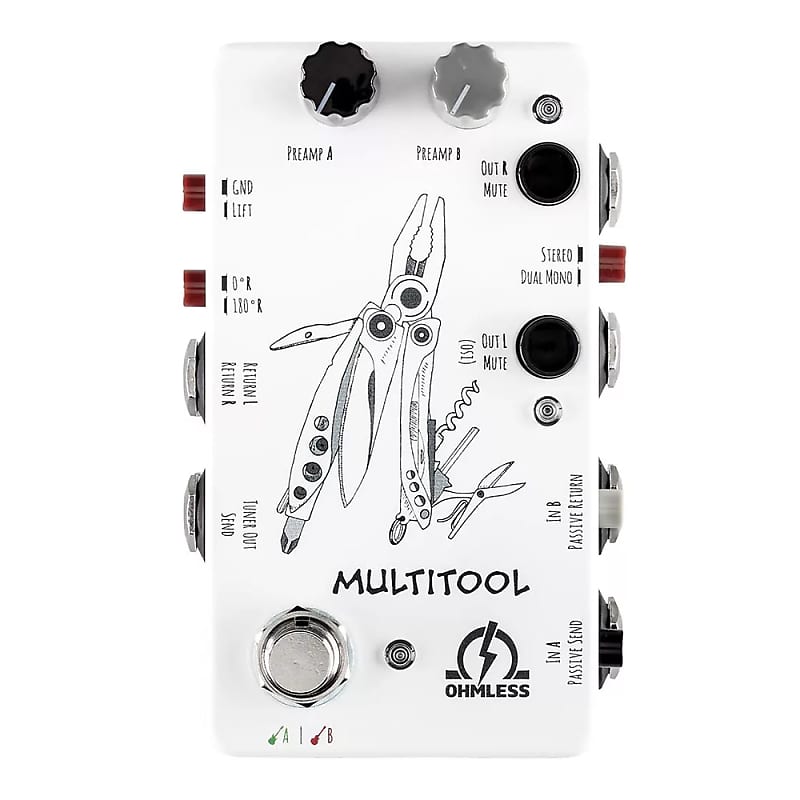 Ohmless Pedals MultiTool Electric - Advanced Input/Output Junction Box image 1