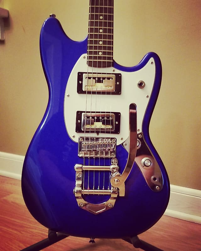 Squier Bullet Mustang HH *customized* w/ Rosewood Fretboard