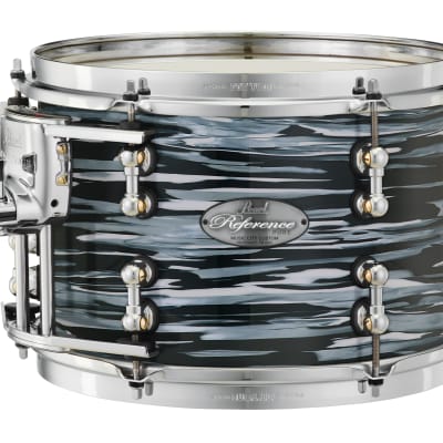 Pearl Music City Custom Reference Pure 13"x6.5" Snare Drum CLASSIC BLACK OYSTER RFP1365S/C495 image 1