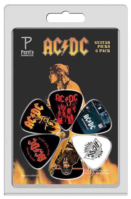 AC/DC Licensed Guitar Pick Pack | Reverb