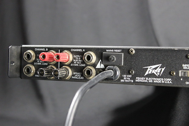 Peavey CS200X Power Amp | Reverb