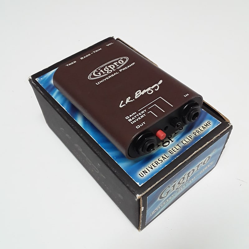 LR Baggs Gigpro Single Channel Belt Clip Acoustic Preamp in Reverb