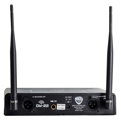 Nady NAD-DW-22 HT - Nady Dual Digital Wireless Handheld Microphone System image 3