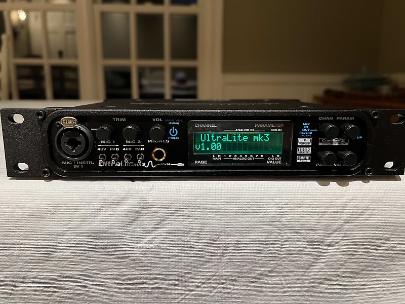 MOTU Ultralite mk3 Hybrid 後期型 UltraLite-mk3 Hybrid Overview