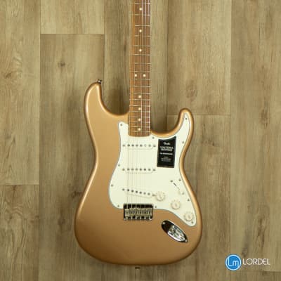 Fender Vintera '70s Stratocaster hardtail - Firemist Gold | Reverb